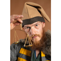 Cappello vichingo Toki, sabbia, lana - Celtic Webmerchant