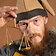 Mytholon Vikingmössa Toki, sand, ull - Celtic Webmerchant