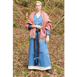 Sous-robe médiévale Aldith, bleu - Celtic Webmerchant