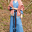 Sous-robe médiévale Aldith, bleu - Celtic Webmerchant