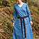 Mytholon Vestido interior medieval Aldith, azul - Celtic Webmerchant