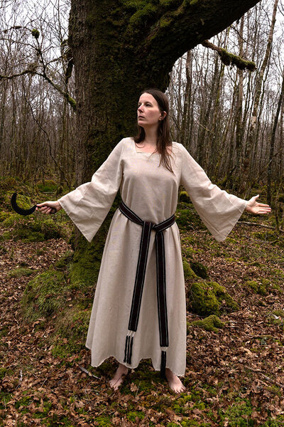 Unterkleid Doriath, Leinen - Celtic Webmerchant