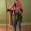 Linned vikingetunika Ragnar, grøn - Celtic Webmerchant