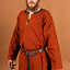 Diamant twill tunika, 100% ull, orange-röd - Celtic Webmerchant