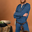 Tunika vichinga Eirik, lino, blu - Celtic Webmerchant