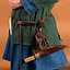 Tunika vichinga Eirik, lino, blu - Celtic Webmerchant