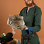 Viking tunic Tronde, green - Celtic Webmerchant