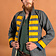 Burgschneider Rusvik Wikingermantel Bartosz, gelb/grau - Celtic Webmerchant
