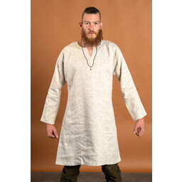 Viking tunika Eirik, hør, naturlig - Celtic Webmerchant
