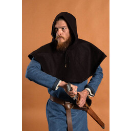 Kaproen Cucullus (zwart) - Celtic Webmerchant
