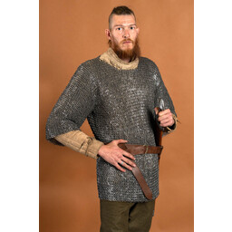 Haubergeon, gemischt, flache Ringe, runde Nieten 8 mm - Celtic Webmerchant