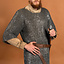 Haubergeon, gemischt, flache Ringe, runde Nieten 8 mm - Celtic Webmerchant