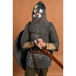 Elmo da spettacolo vichingo con cotta di maglia 1,6 mm - Celtic Webmerchant