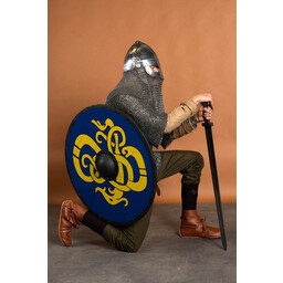 Viking spectacle helmet with chainmail 1,6 mm - Celtic Webmerchant