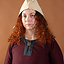 Abito Vikinga in Lana Siggi, Rosso Vino - Celtic Webmerchant