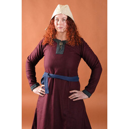 Vikingekjole i uld Siggi, vinrød - Celtic Webmerchant