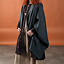 Birka cloak Aslaug wool, brown - Celtic Webmerchant