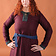 Burgschneider Gordel Hedwig, donkerblauw - Celtic Webmerchant