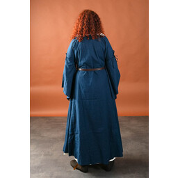 Vestido gótico medieval Iseult, azul - Celtic Webmerchant