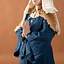 Mittelalterliches Gothic Kleid Iseult, blau - Celtic Webmerchant