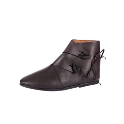 Buty wikingów Jorvik, ciemnobrązowe - Celtic Webmerchant