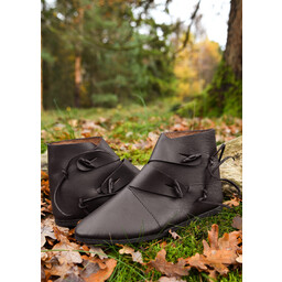 Viking shoes Jorvik, dark brown - Celtic Webmerchant