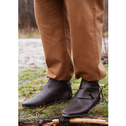Viking shoes Jorvik, dark brown - Celtic Webmerchant