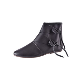 Zapatos vikingos Jorvik con clavos, negros - Celtic Webmerchant