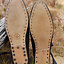 Zapatos vikingos Jorvik con clavos, negros - Celtic Webmerchant