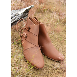 Wikingerschuhe Jorvik mit Nägeln, hellbraun - Celtic Webmerchant