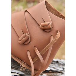 Zapatos vikingos Jorvik con clavos, marrón claro - Celtic Webmerchant