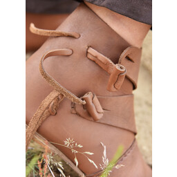 Wikingerschuhe Jorvik mit Nägeln, hellbraun - Celtic Webmerchant