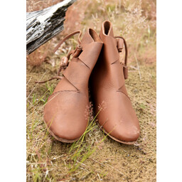 Wikingerschuhe Jorvik mit Nägeln, hellbraun - Celtic Webmerchant