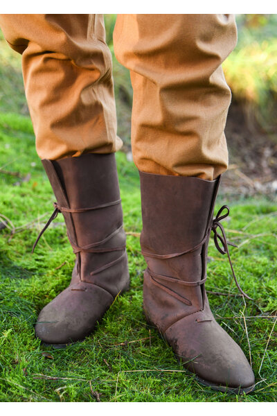 Botas vikingas Oseberg, marrón - Celtic Webmerchant