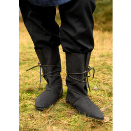 Botas vikingas Oseberg, negras - Celtic Webmerchant
