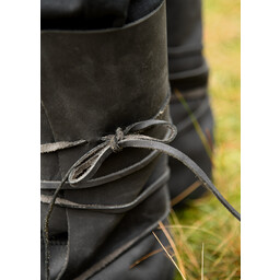 Botas vikingas Oseberg, negras - Celtic Webmerchant