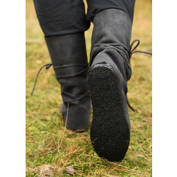 Botas vikingas Oseberg, negras - Celtic Webmerchant