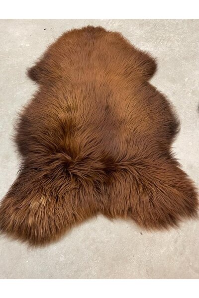 Peau de mouton brun rouille - Celtic Webmerchant