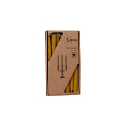 Bougie roulée en cire d'abeille 24 cm, lot de 7 - Celtic Webmerchant