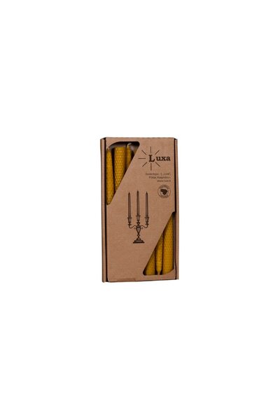 Rullat bivaxljus 24 cm, set om 7 - Celtic Webmerchant