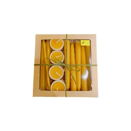 Coffret cadeau de bougies en cire d'abeille - Celtic Webmerchant
