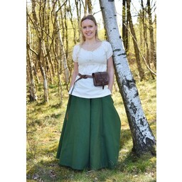 Middeleeuwse rok Melisende, groen - Celtic Webmerchant