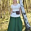 Middeleeuwse rok Melisende, groen - Celtic Webmerchant
