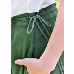 Middeleeuwse rok Melisende, groen - Celtic Webmerchant