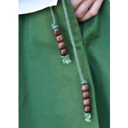 Jupe médiévale Melisende, verte - Celtic Webmerchant