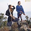Viking trousers Oseberg, wool - Celtic Webmerchant