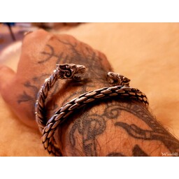 Flätat brons armband - Celtic Webmerchant