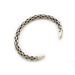 Gevlochten bronzen armband - Celtic Webmerchant