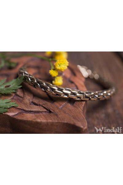 Gevlochten bronzen armband - Celtic Webmerchant