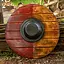 LARP round shield, red-wood 50 cm - Celtic Webmerchant